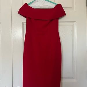 Red dress